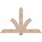 Ekena Millwork Redmond Smooth Timber Gable Bracket, Douglas Fir, 60"W x 38"H x 1 1/2"D x 5 1/2"F, 15/12 Pitch GBW060X38X0206RED00SDF - alternate 1